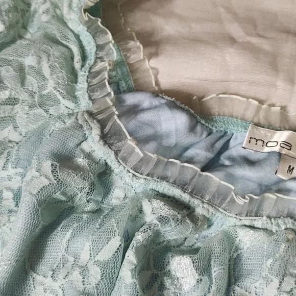 Beautiful net top with attached inner size 34 short sleeve - Picture 7 of 9